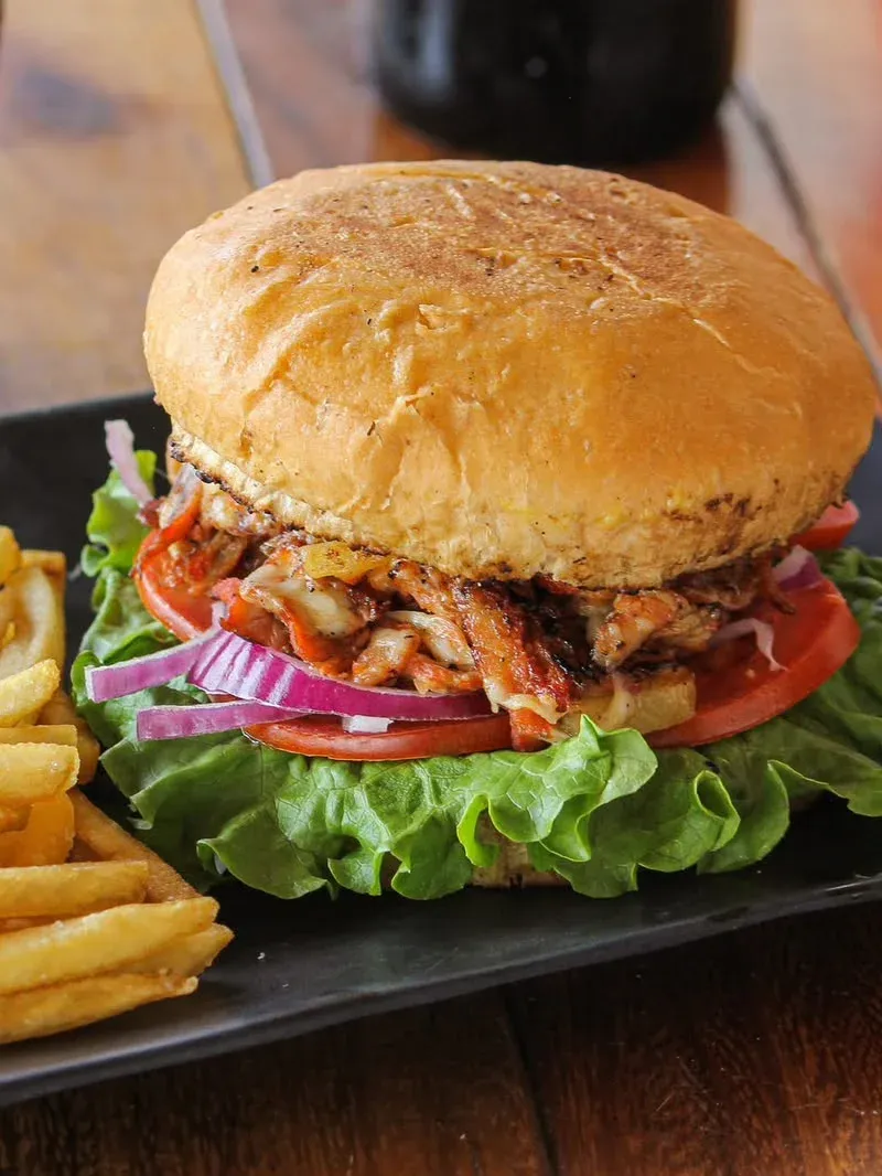 Hamburguesas, Camarones y Carnes