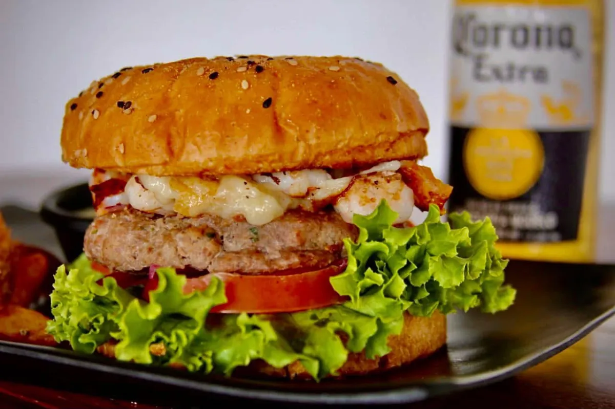 Hamburguesa Mar y Tierra