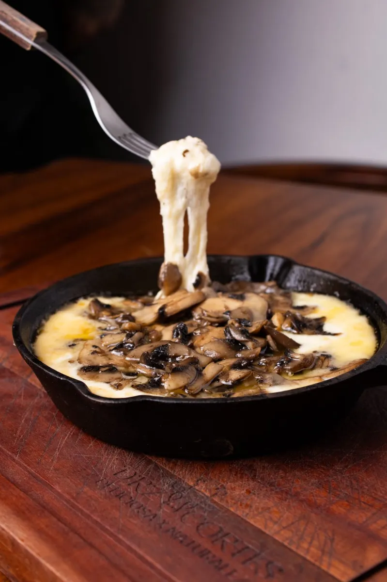 Queso Fundido Champiñones