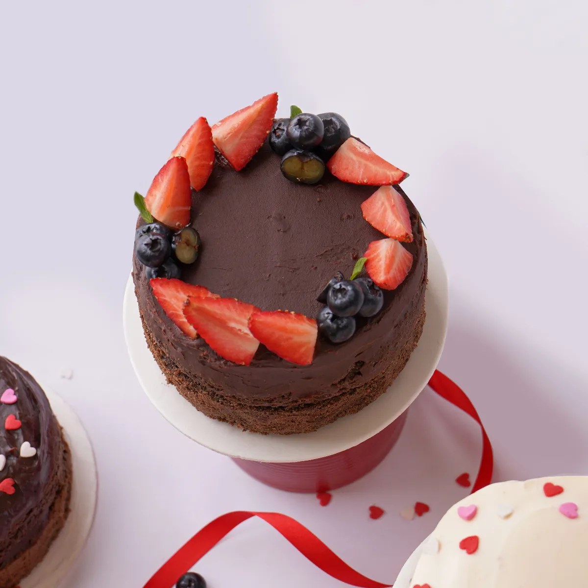 Pastel de Cocoa y Red Velvet