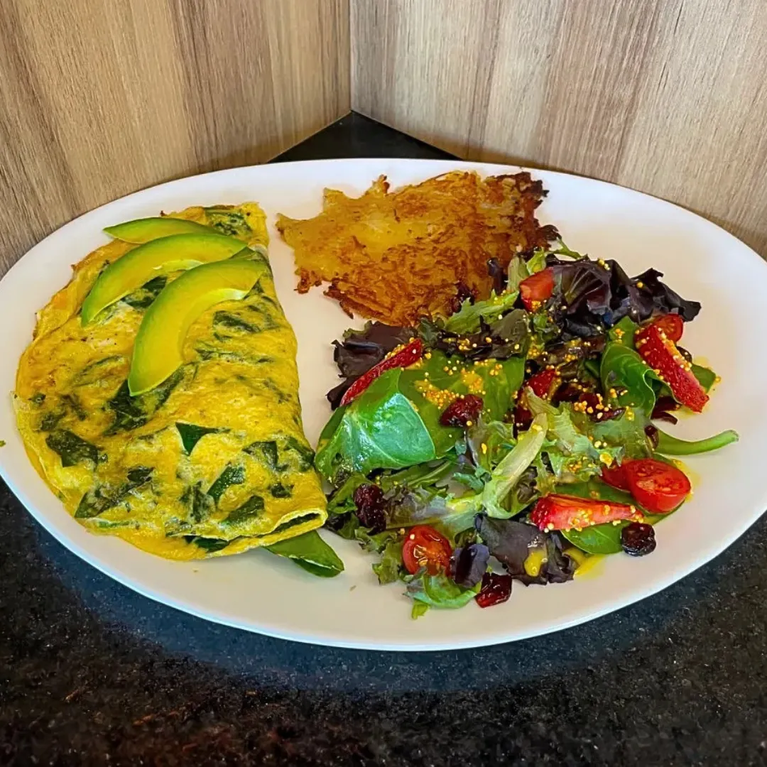 Omelette Espinacas
