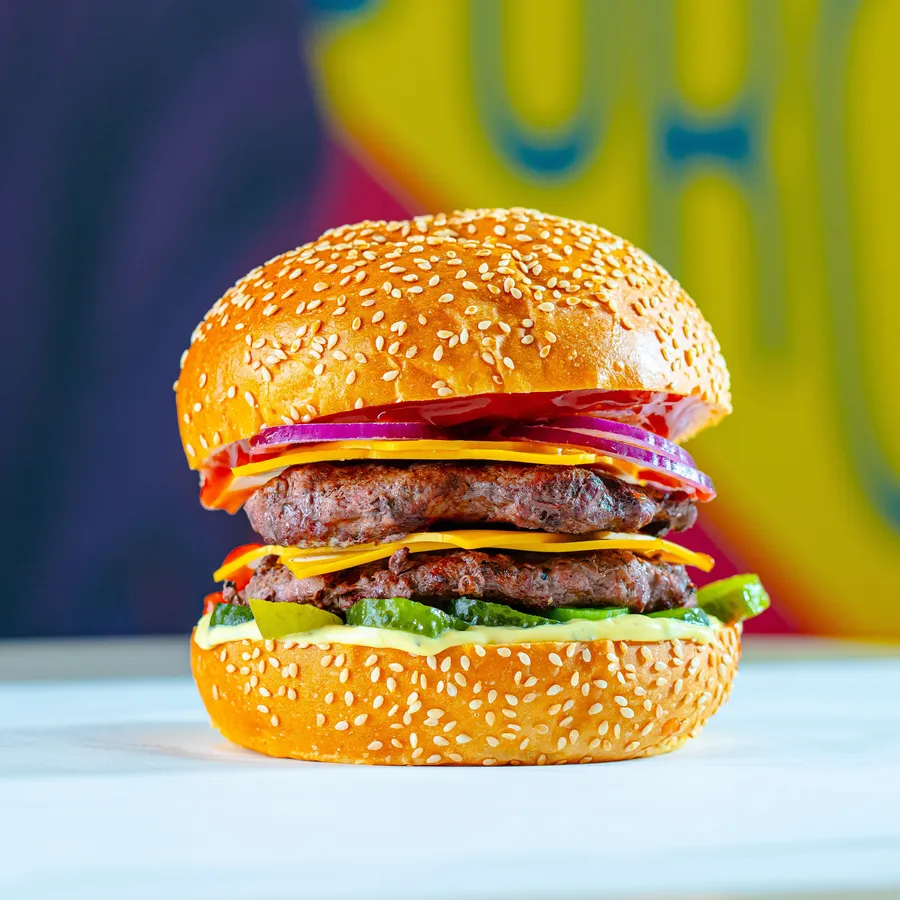 Hamburguesa Smash Doble